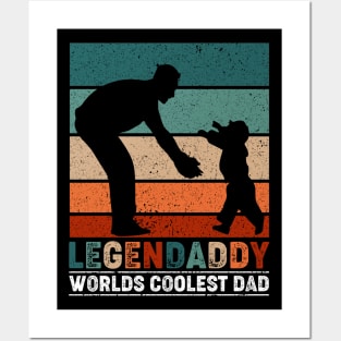 Fathers Day Papa LegenPapa World's Coolest Papa Posters and Art